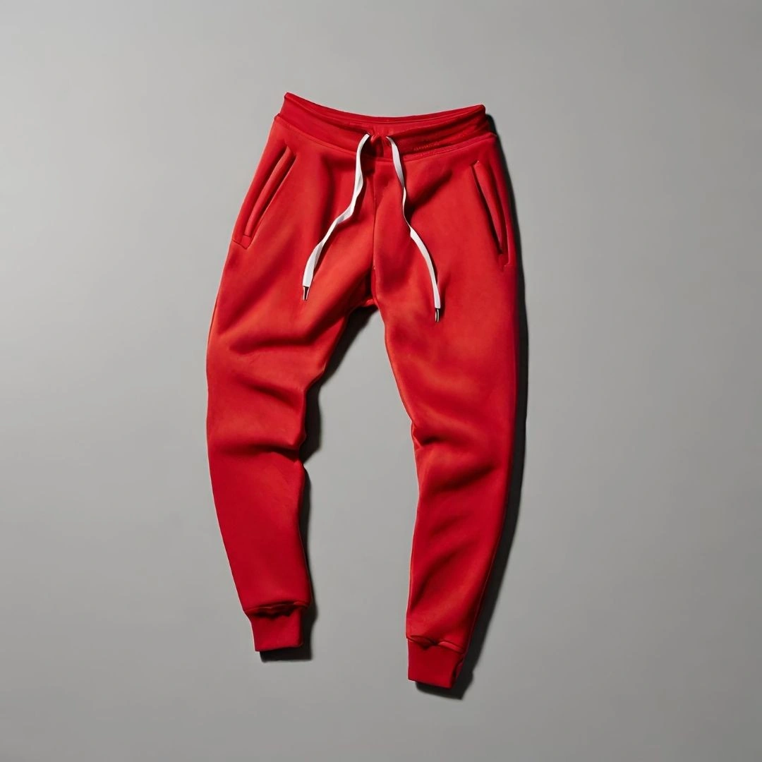 Classic Red Jogger Sweatpants - BuyAgain