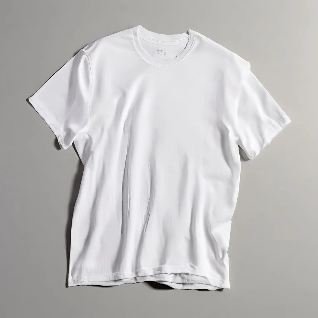 Classic White Tee - Timeless Style and Comfort - BuyAgain